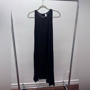 Black Midi Tank Dress